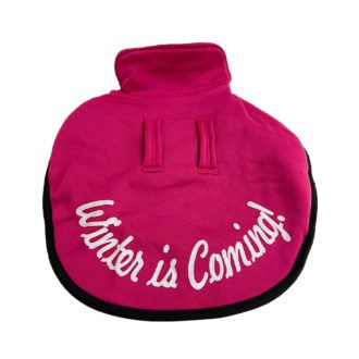 Pink winter coat