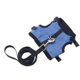 Buy Stylish Adjustable Soft Mesh Cat Harness with Leash Escape Proof